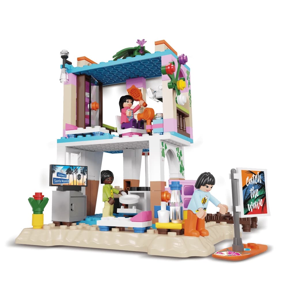 Blocki My Girls, Casa de vacanta, 371 piese — miniatură