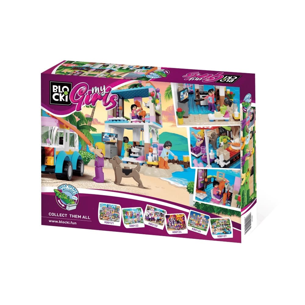Blocki My Girls, Casa de vacanta, 371 piese — miniatură