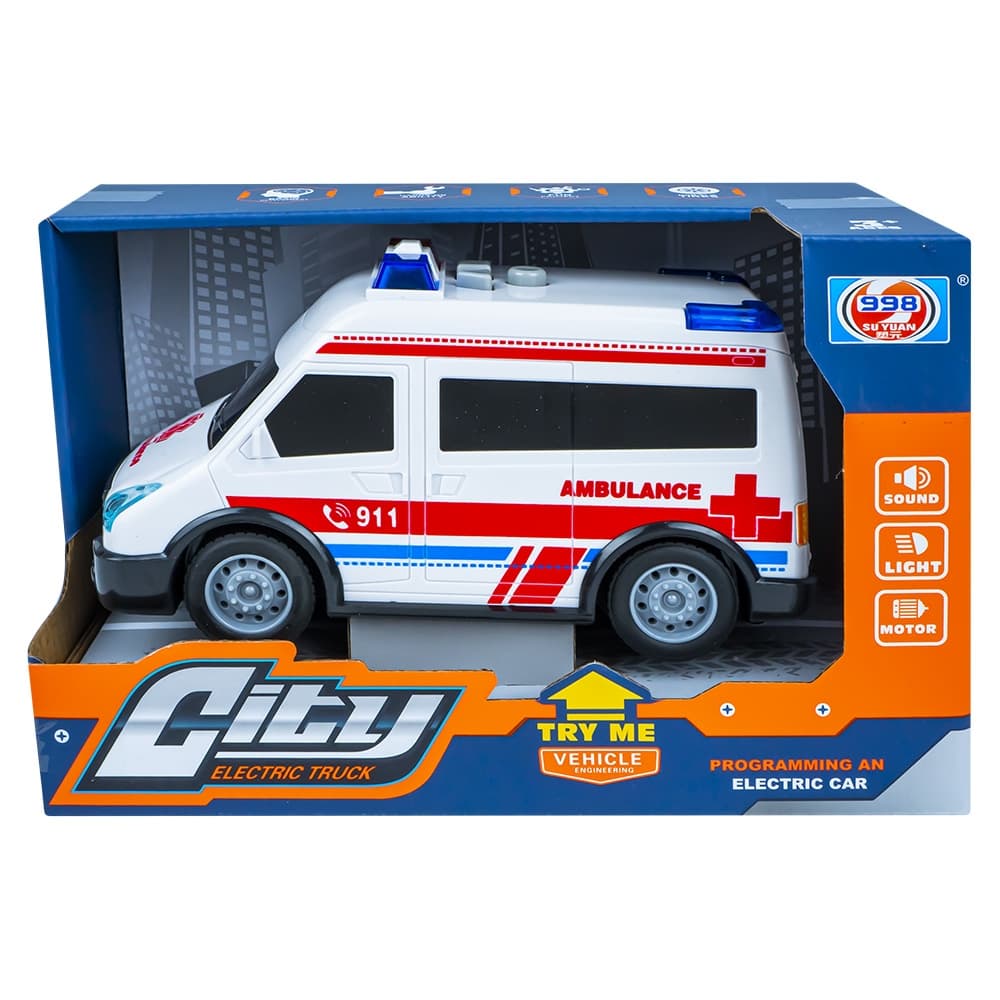 Ambulanta, cu lumina si sunet — miniatură