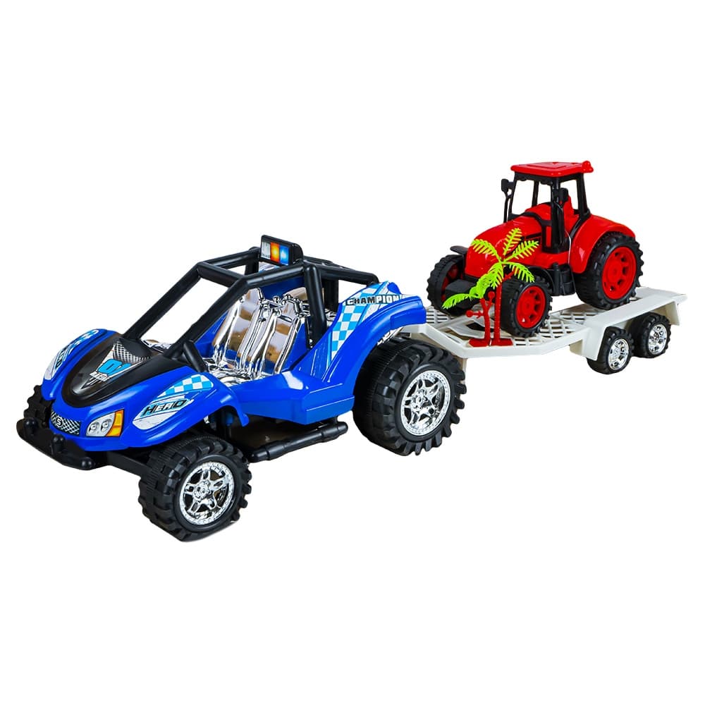 Set masina cu platforma — miniatură