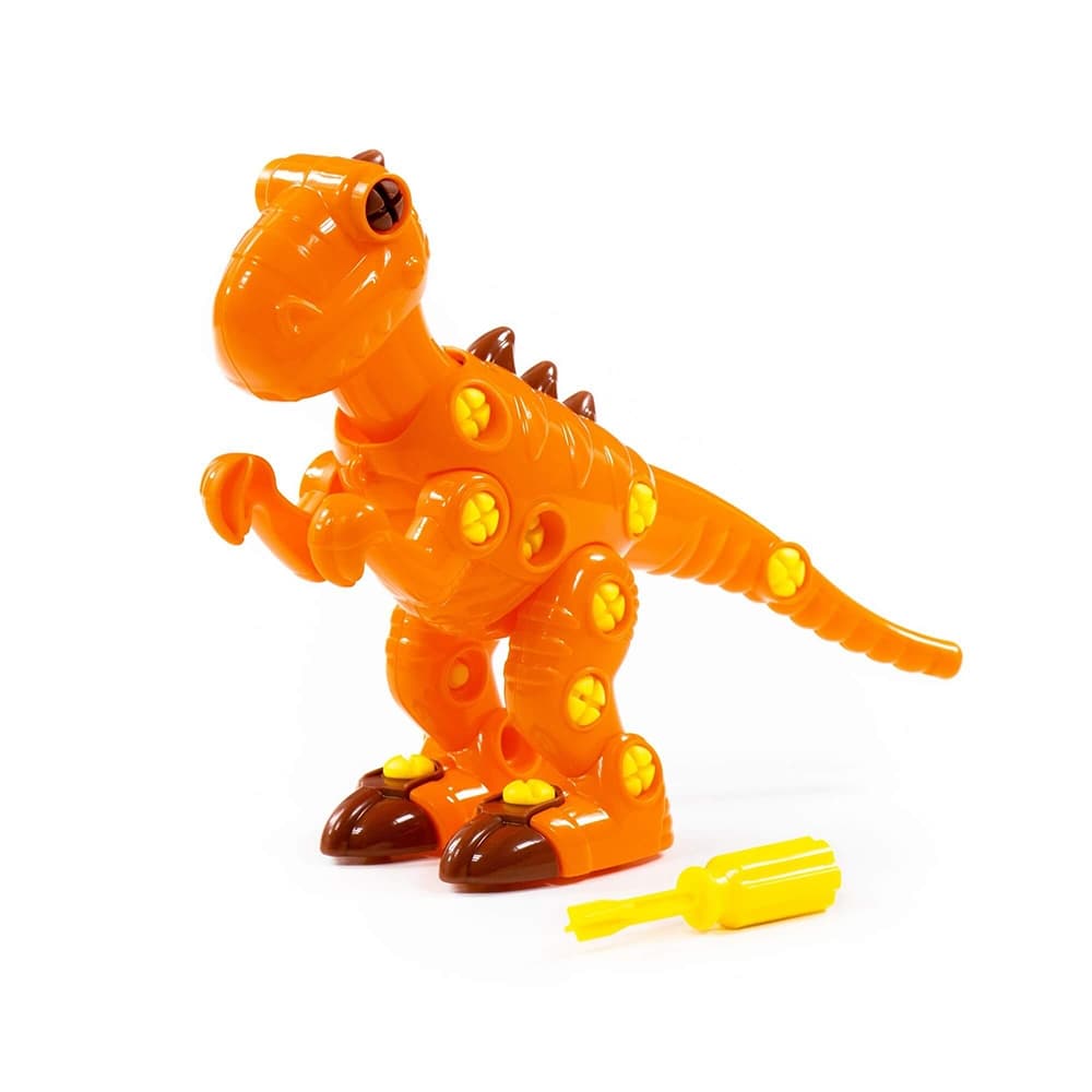 Dinozaur demontabil, Tyrannosaur, 25x12.5x20 cm, Polesie — miniatură
