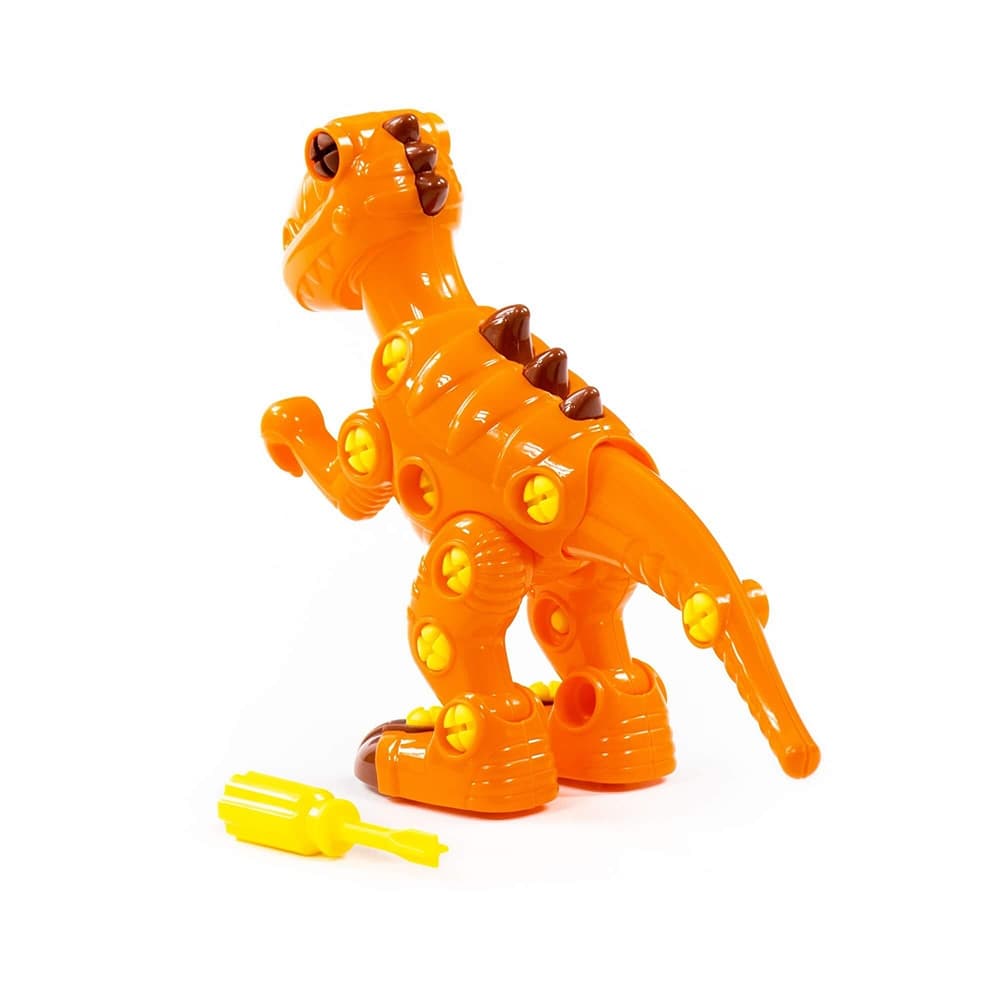 Dinozaur demontabil, Tyrannosaur, 25x12.5x20 cm, Polesie — miniatură