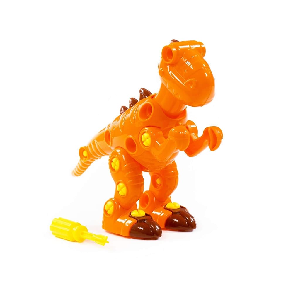 Dinozaur demontabil, Tyrannosaur, 25x12.5x20 cm, Polesie — miniatură