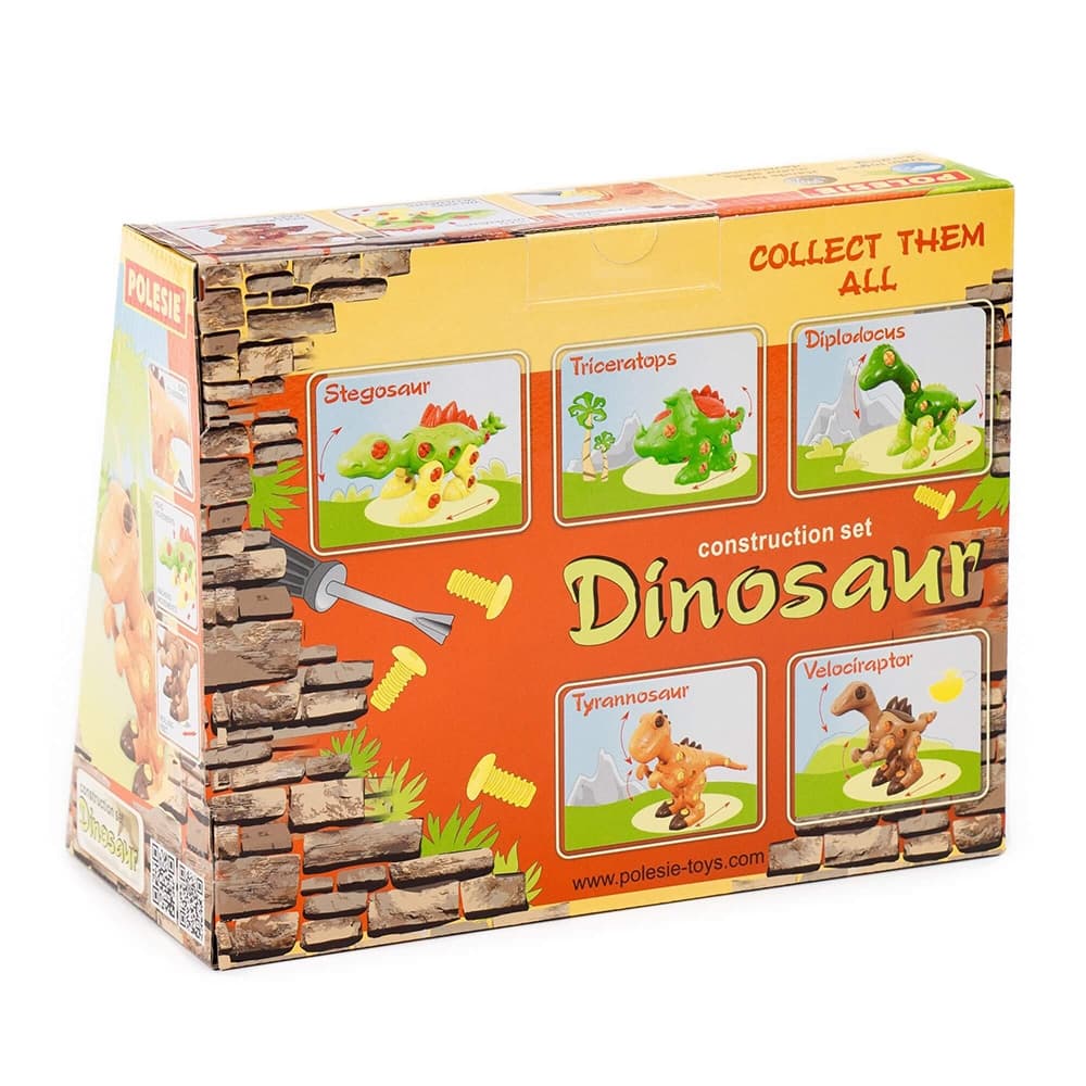 Dinozaur demontabil, Tyrannosaur, 25x12.5x20 cm, Polesie — miniatură