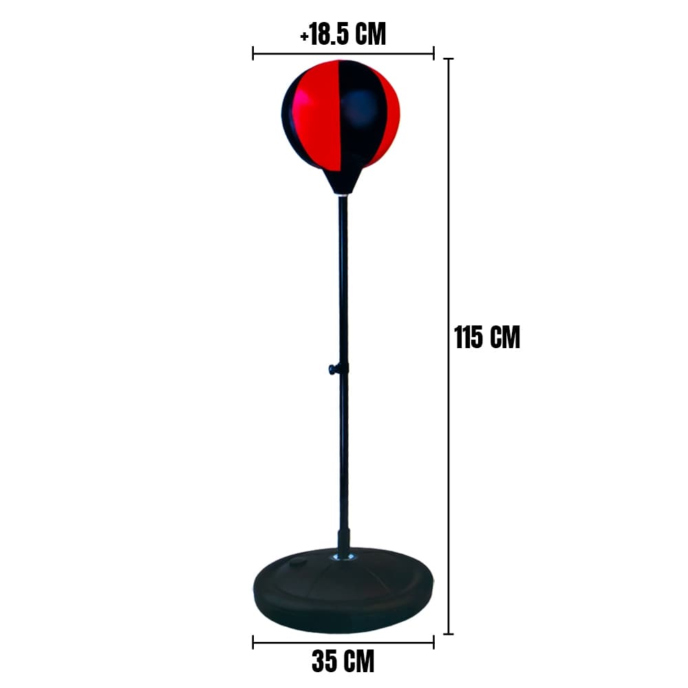Sac box, suport metalic + manusi, H max: 115 cm — miniatură