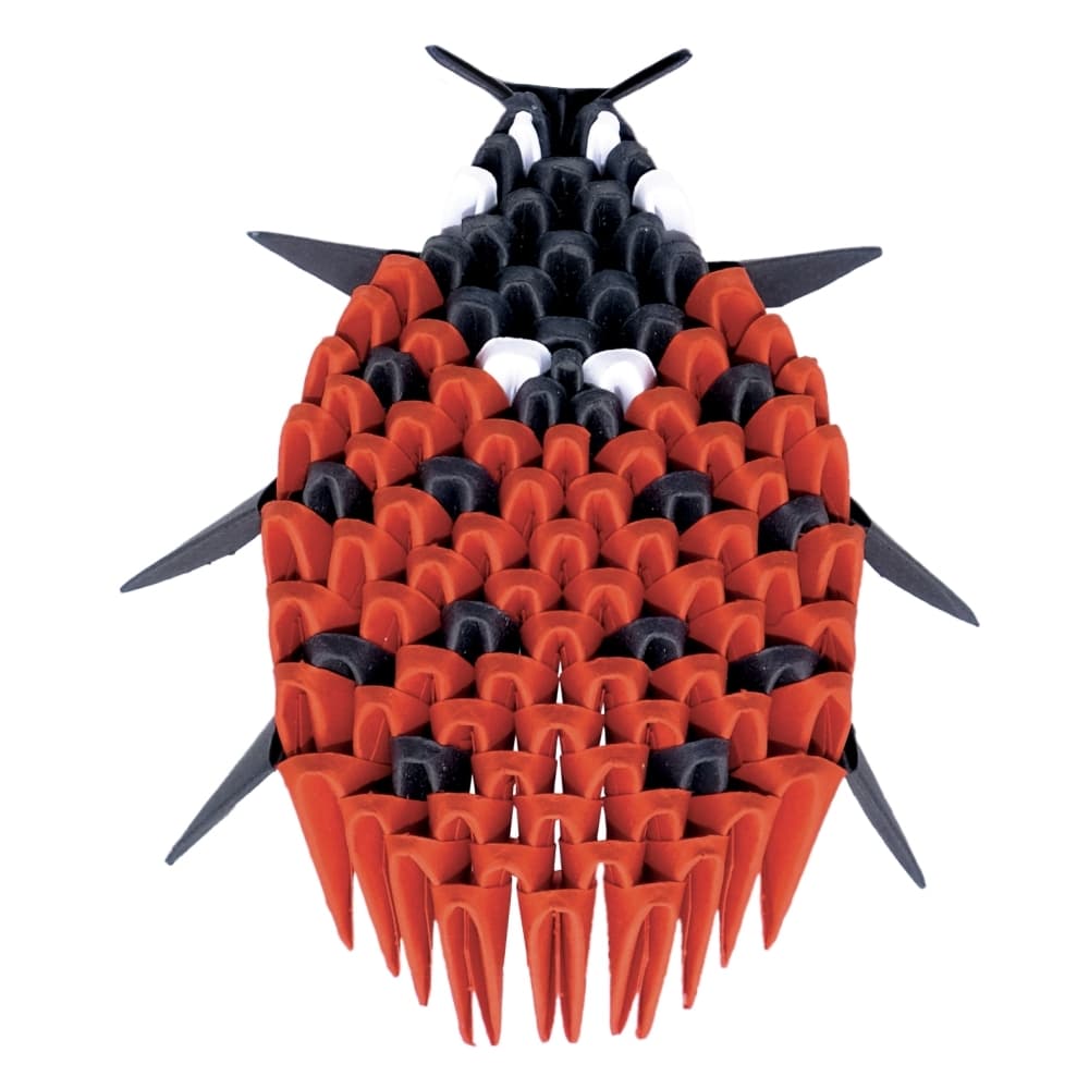 Origami 3D Creagami - Buburuza, 113 piese — miniatură