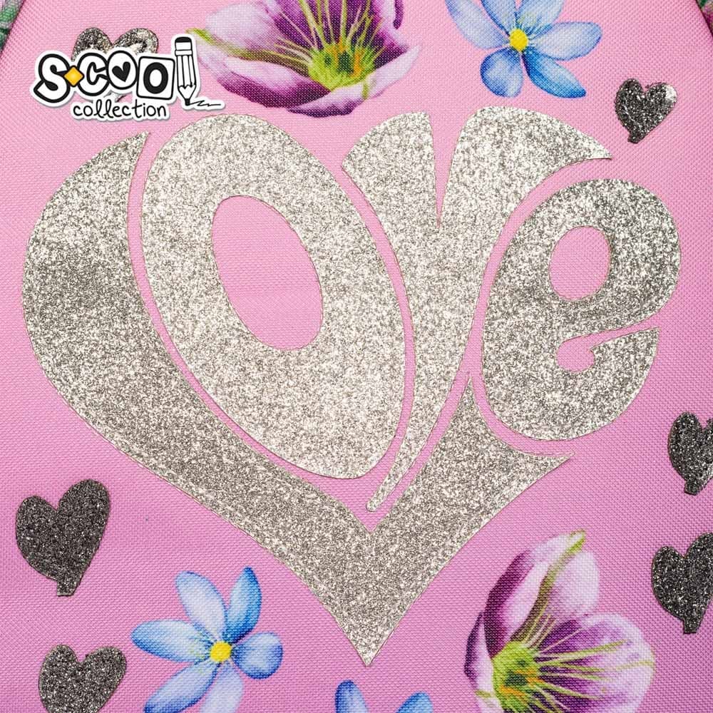 Ghiozdan anatomic LOVE, 38x39x19.5 cm - S-COOL — miniatură