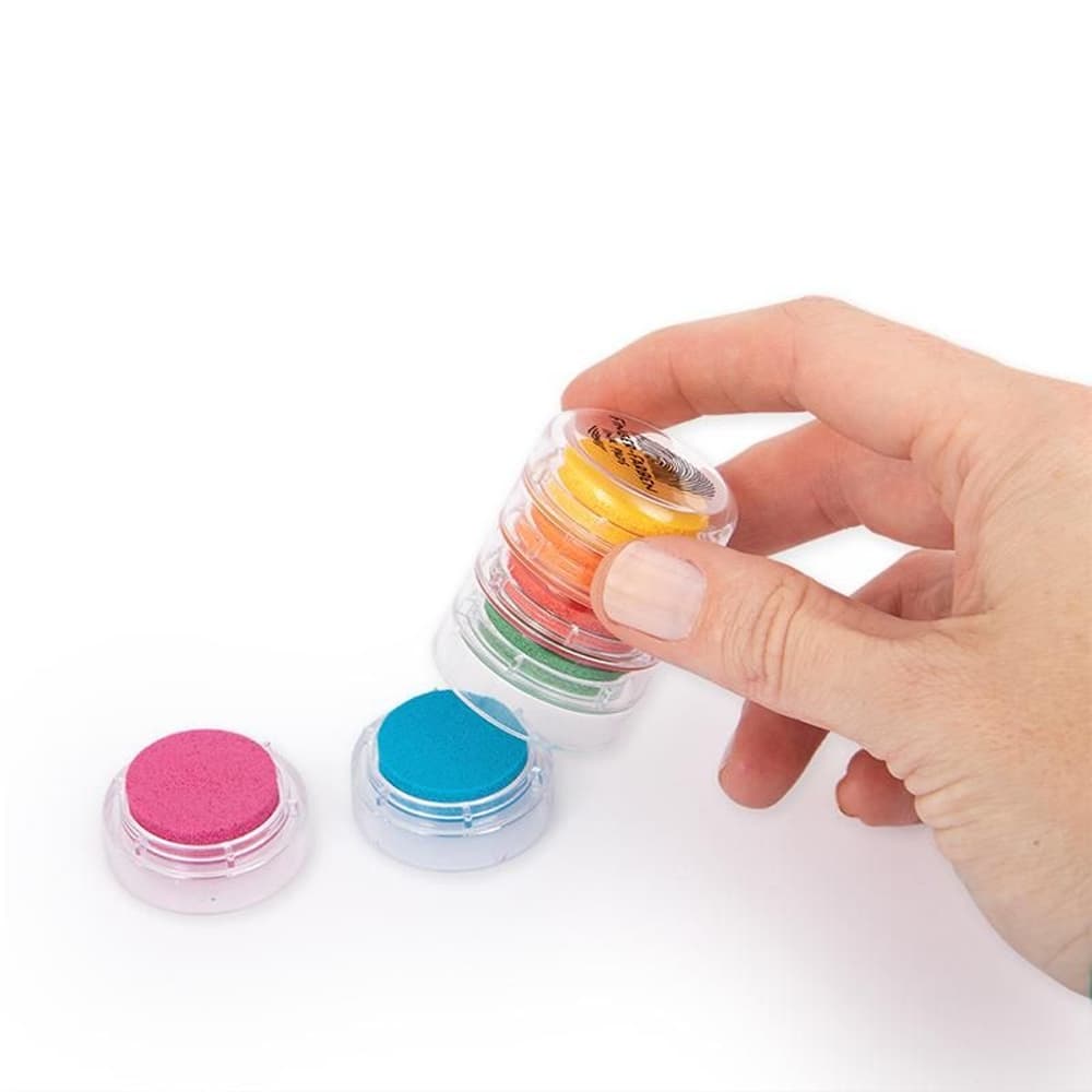 Set stampile pentru amprente, 6 culori - TRENDHAUS — miniatură