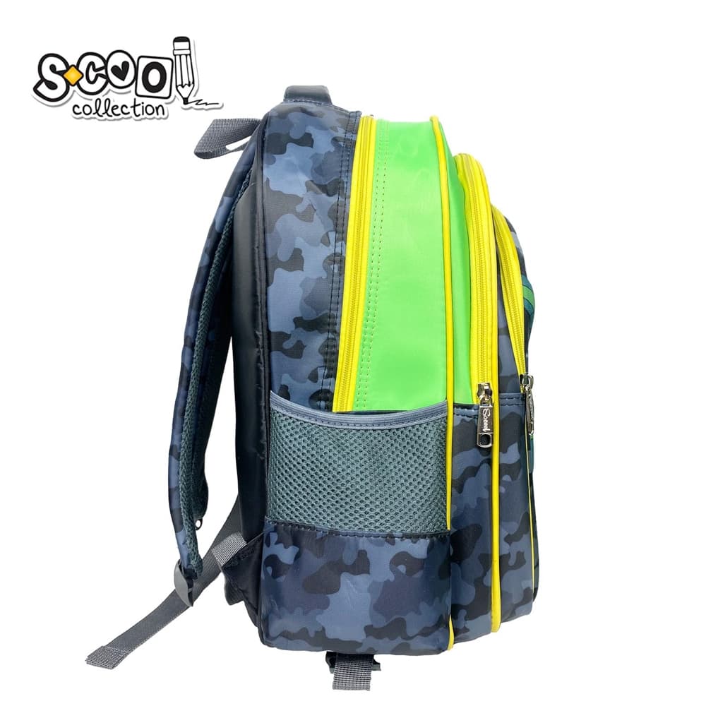 Ghiozdan 3D cu led AIR FORCE, 40x32x19.5 cm - S-COOL — miniatură