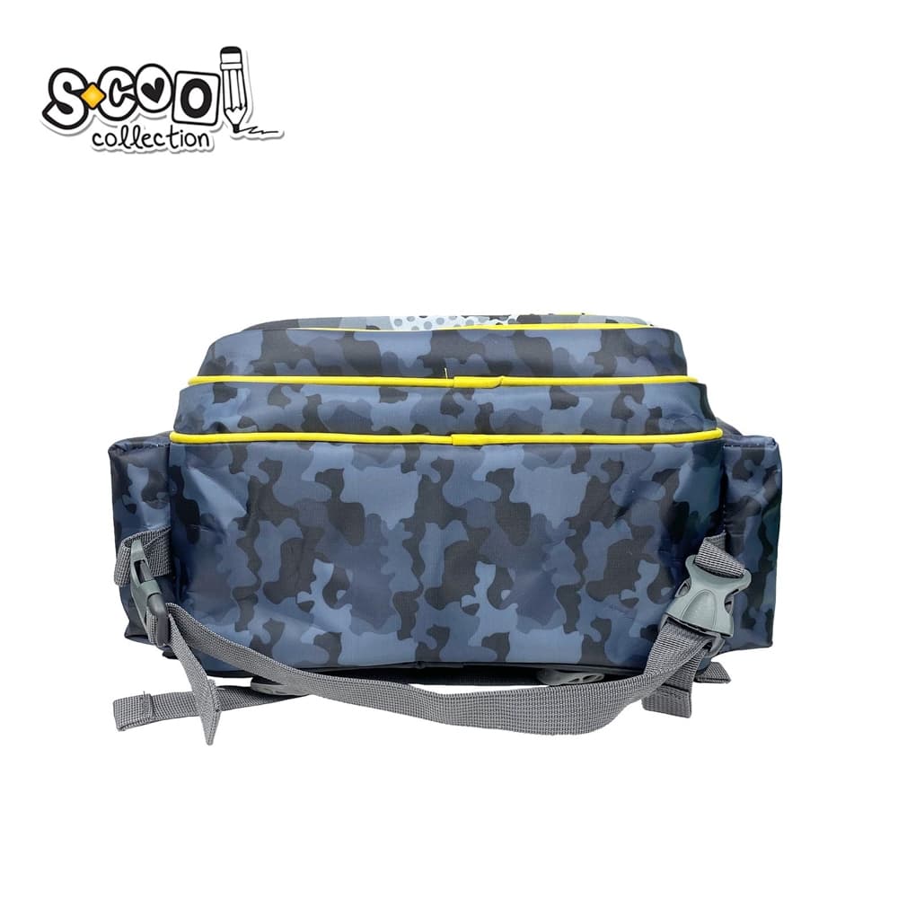 Ghiozdan 3D cu led AIR FORCE, 40x32x19.5 cm - S-COOL — miniatură