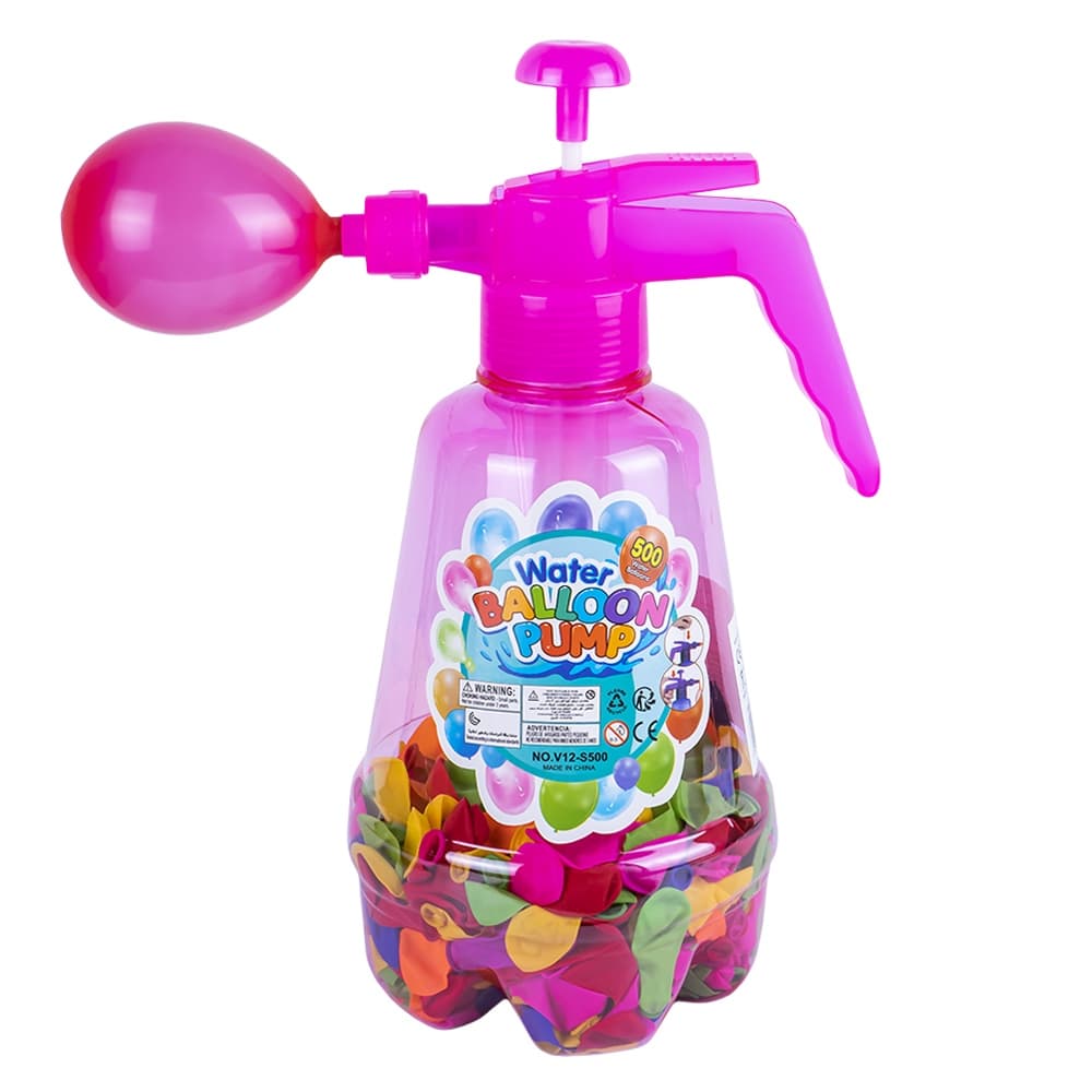 Baloane apa cu pompa de umplere, 500 buc/set — miniatură