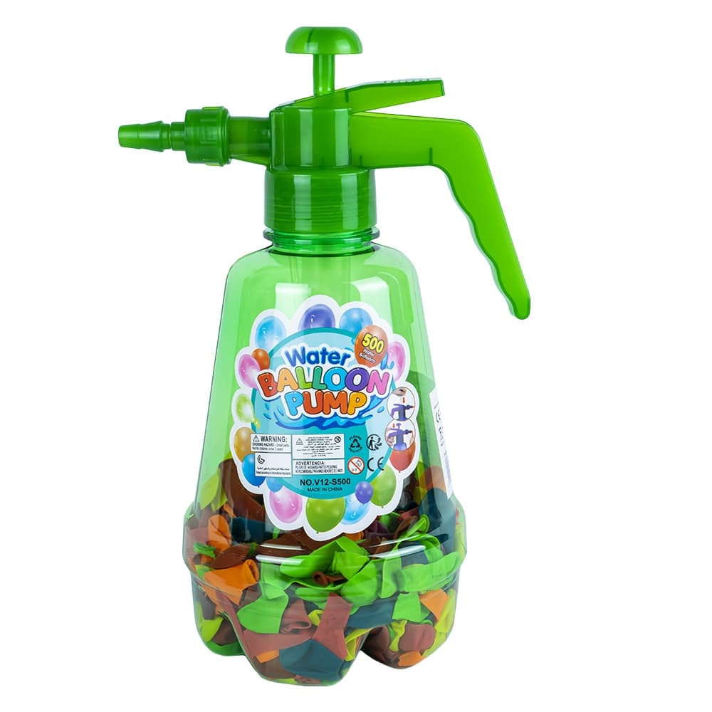 Baloane apa cu pompa de umplere, 500 buc/set — miniatură