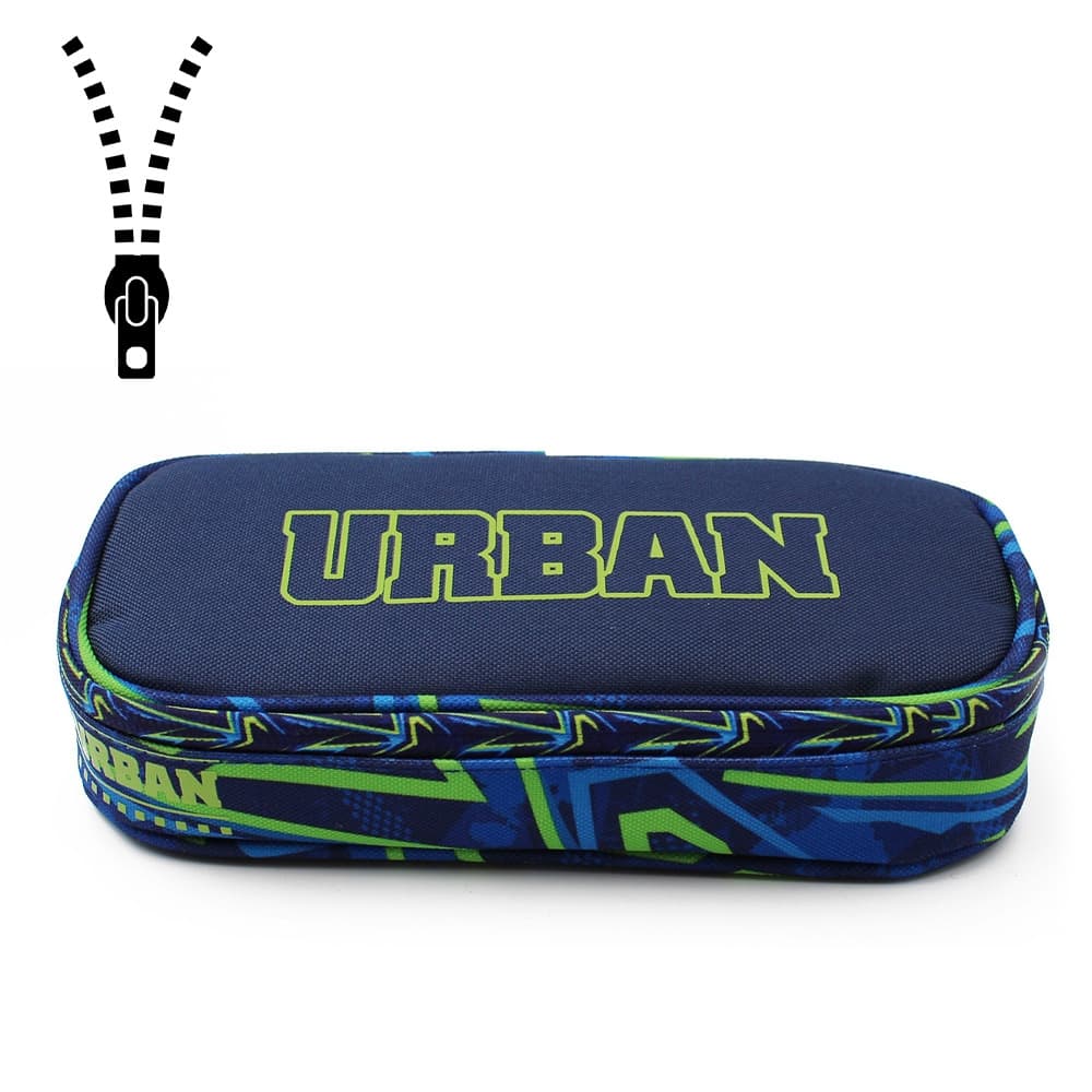 Penar borseta URBAN GREEN LINES, 20,5x9x4,5 cm - S-COOL — miniatură