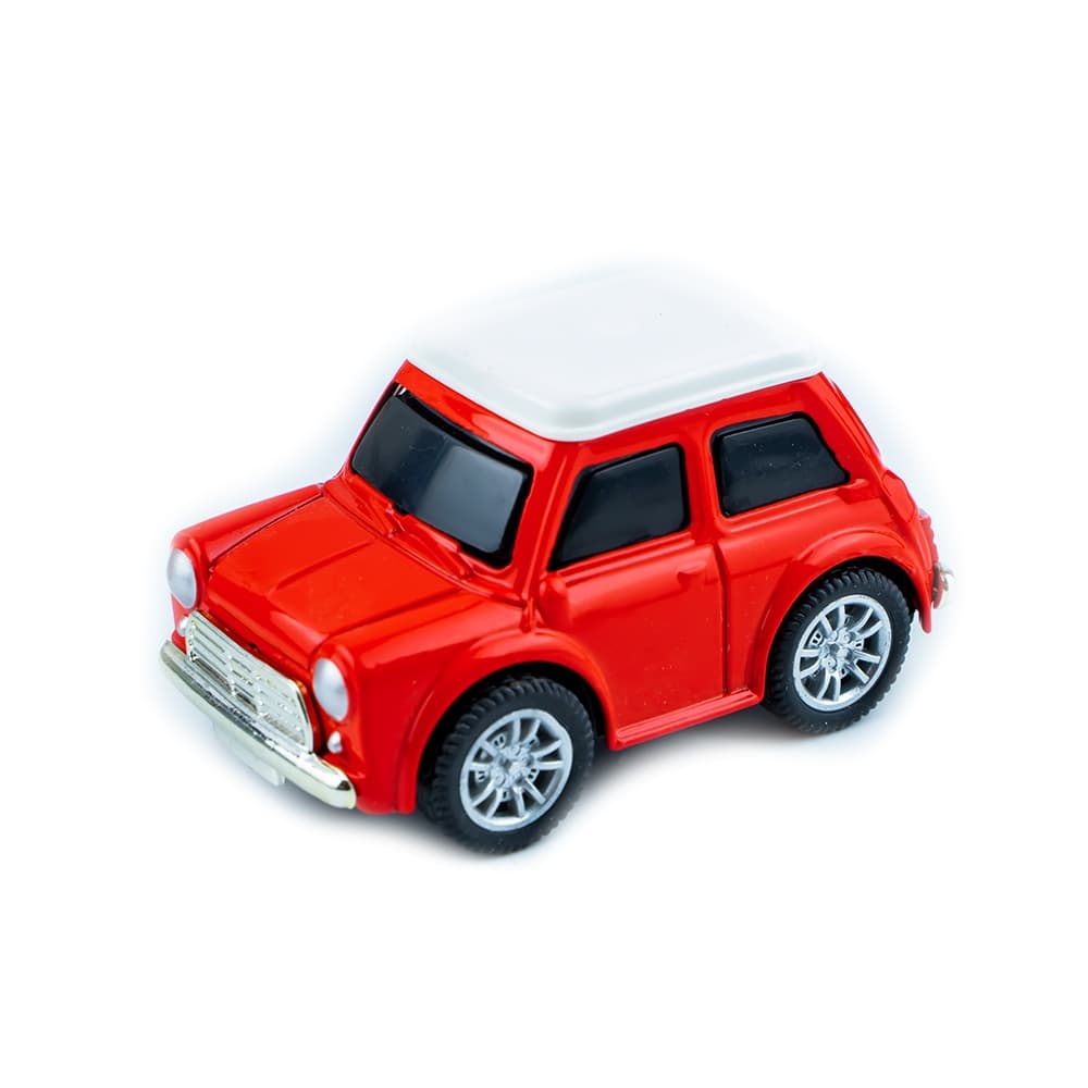 Masinuta din metal, cu frictiune, 12 buc/set — miniatură