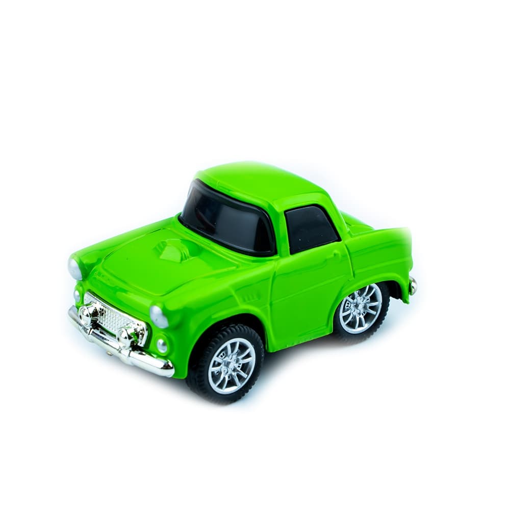 Masinuta din metal, cu frictiune, 12 buc/set — miniatură