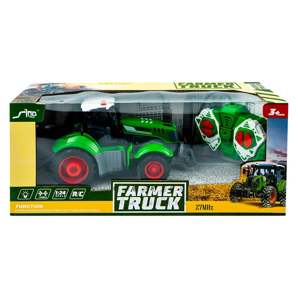 Tractor cu RC — miniatură