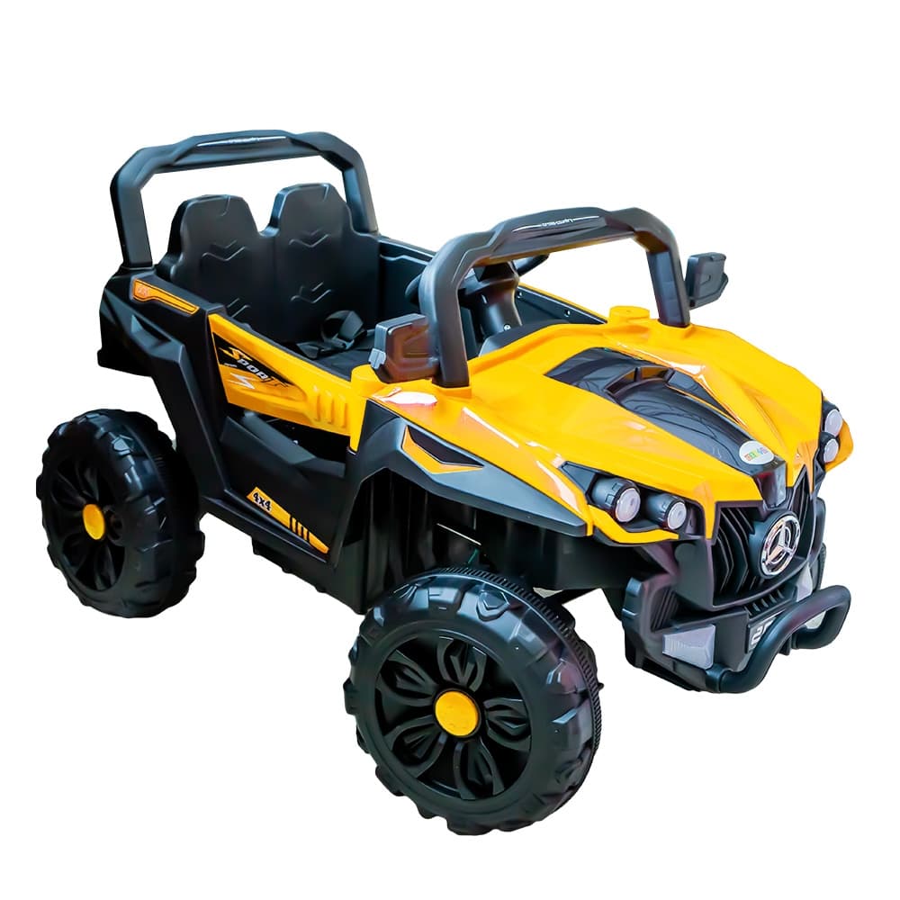 Jeep cu acumulator, 2 motoare, 12V — miniatură