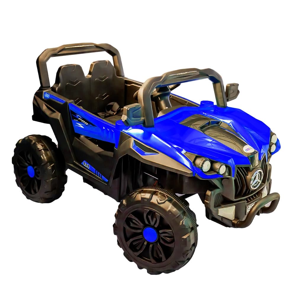 Jeep cu acumulator, 2 motoare, 12V — miniatură