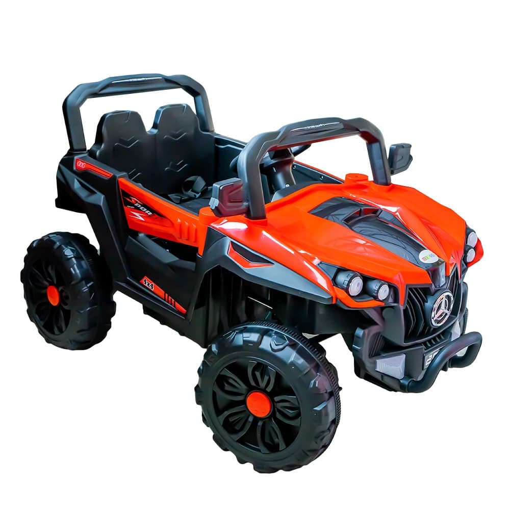 Jeep cu acumulator, 2 motoare, 12V — miniatură