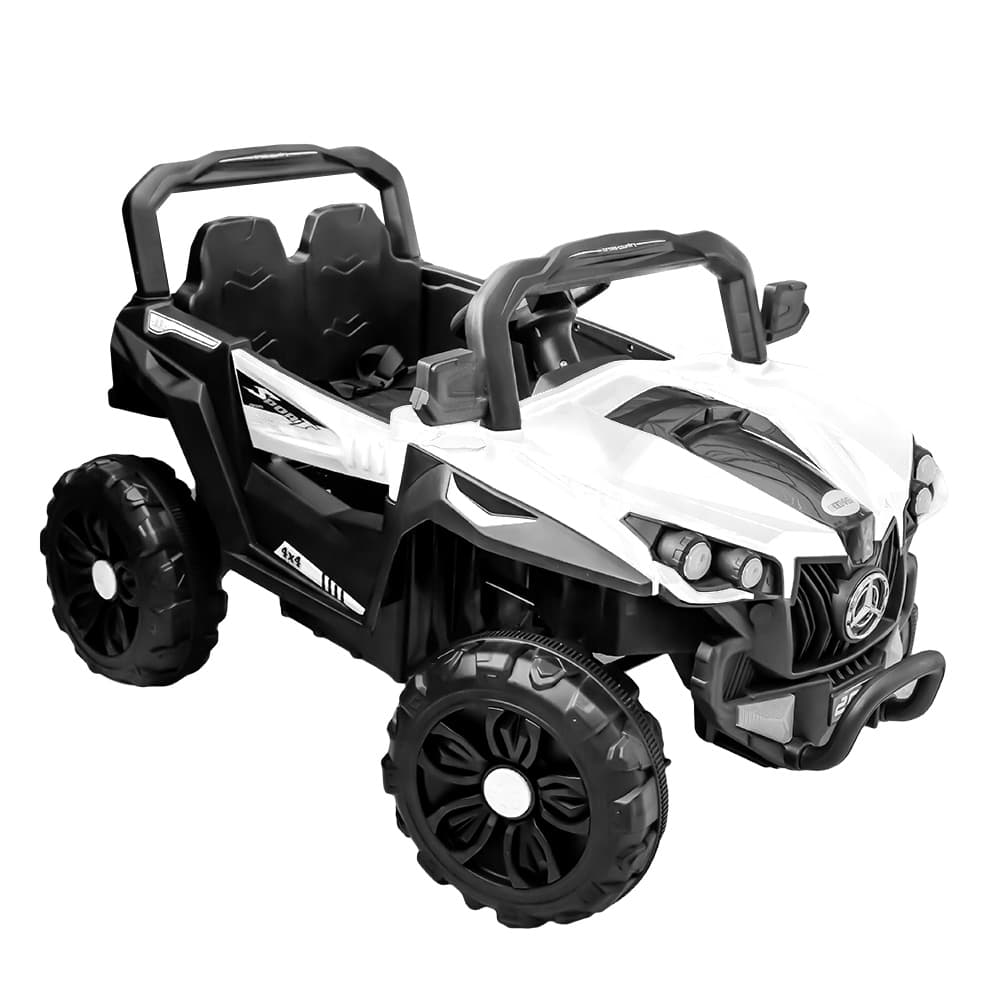 Jeep cu acumulator, 2 motoare, 12V — miniatură