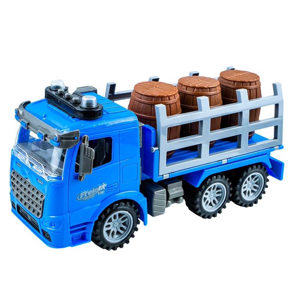 Camion cu butoaie si frictiune — miniatură