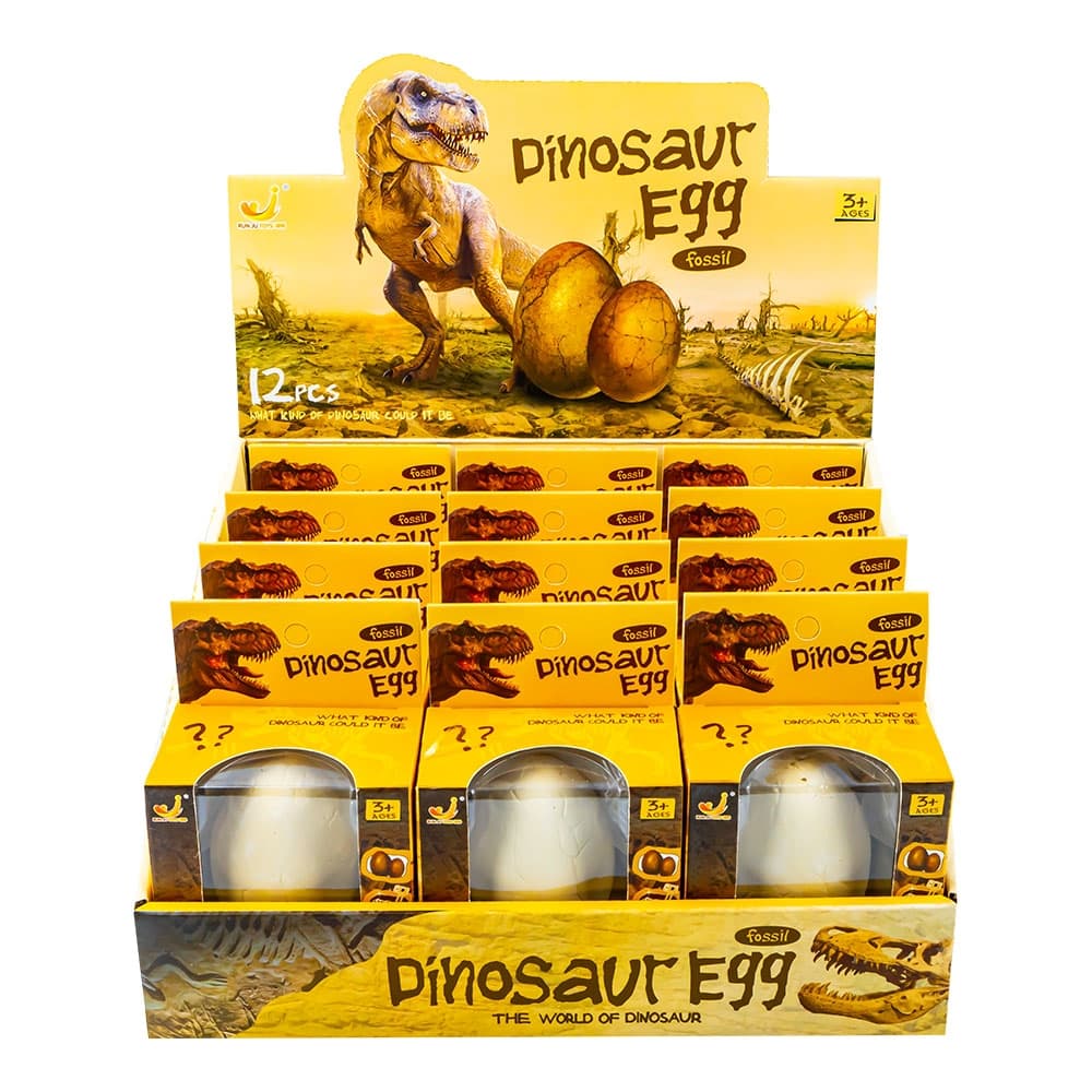 Oua cu dinozaur, 12 buc/set — miniatură