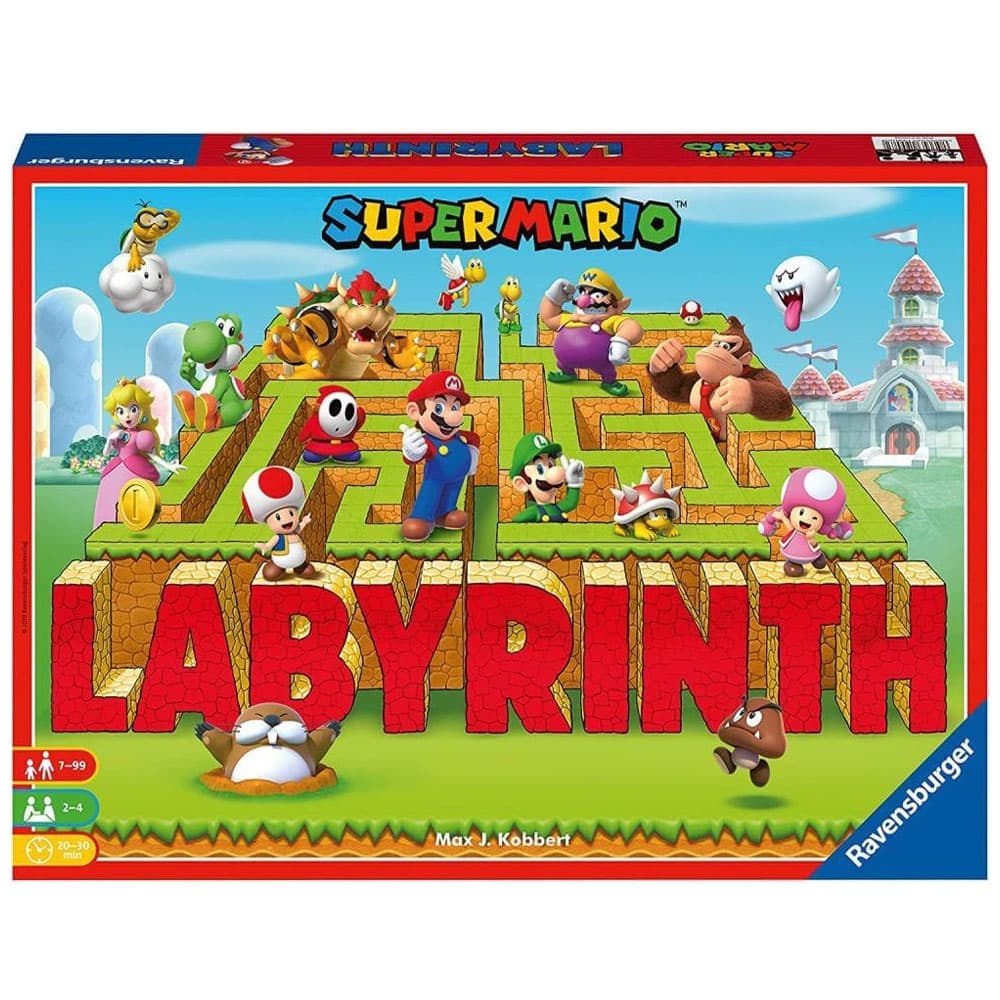 Labyrinth Super Mario, multilingv, 7+ ani - RAVENSBURGER — miniatură