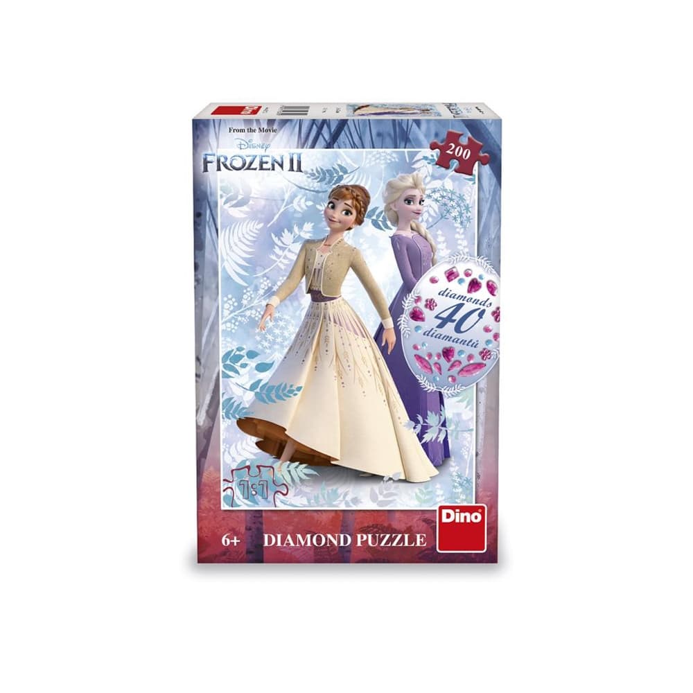 Puzzle 200 piese, Frozen - DINO TOYS — miniatură