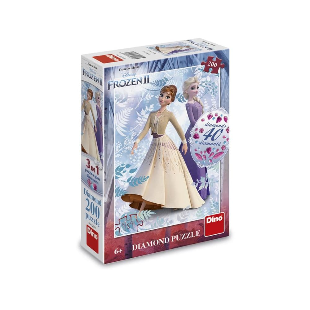 Puzzle 200 piese, Frozen - DINO TOYS — miniatură