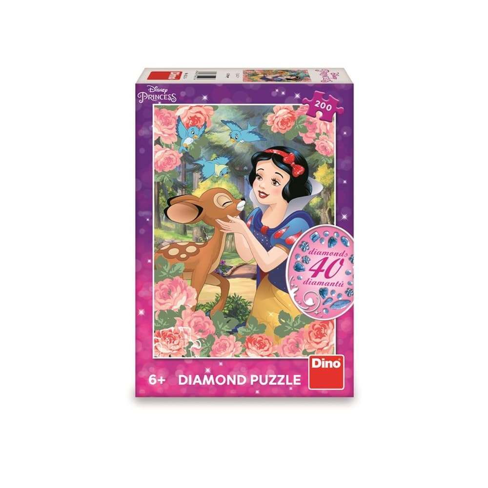 Puzzle 200 piese, Alba ca Zapada - DINO TOYS — miniatură