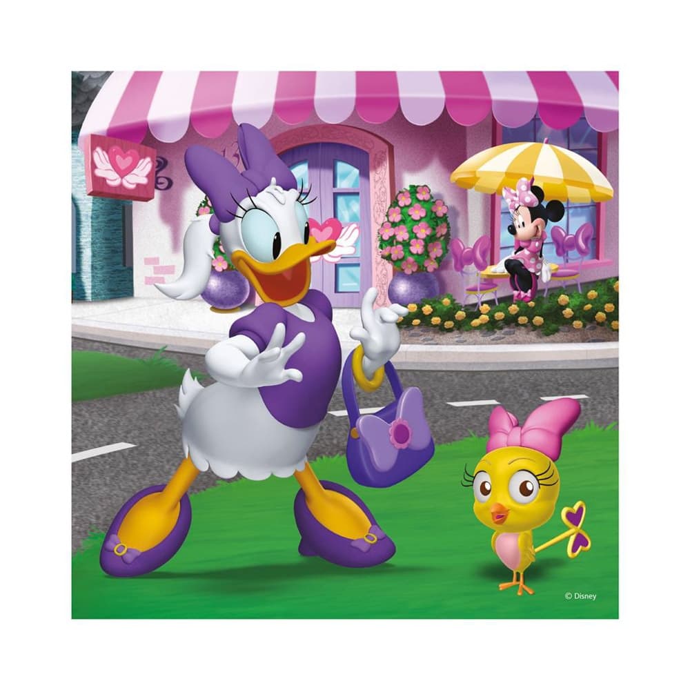 Puzzle 3x55 piese, Minnie - DINO TOYS — miniatură
