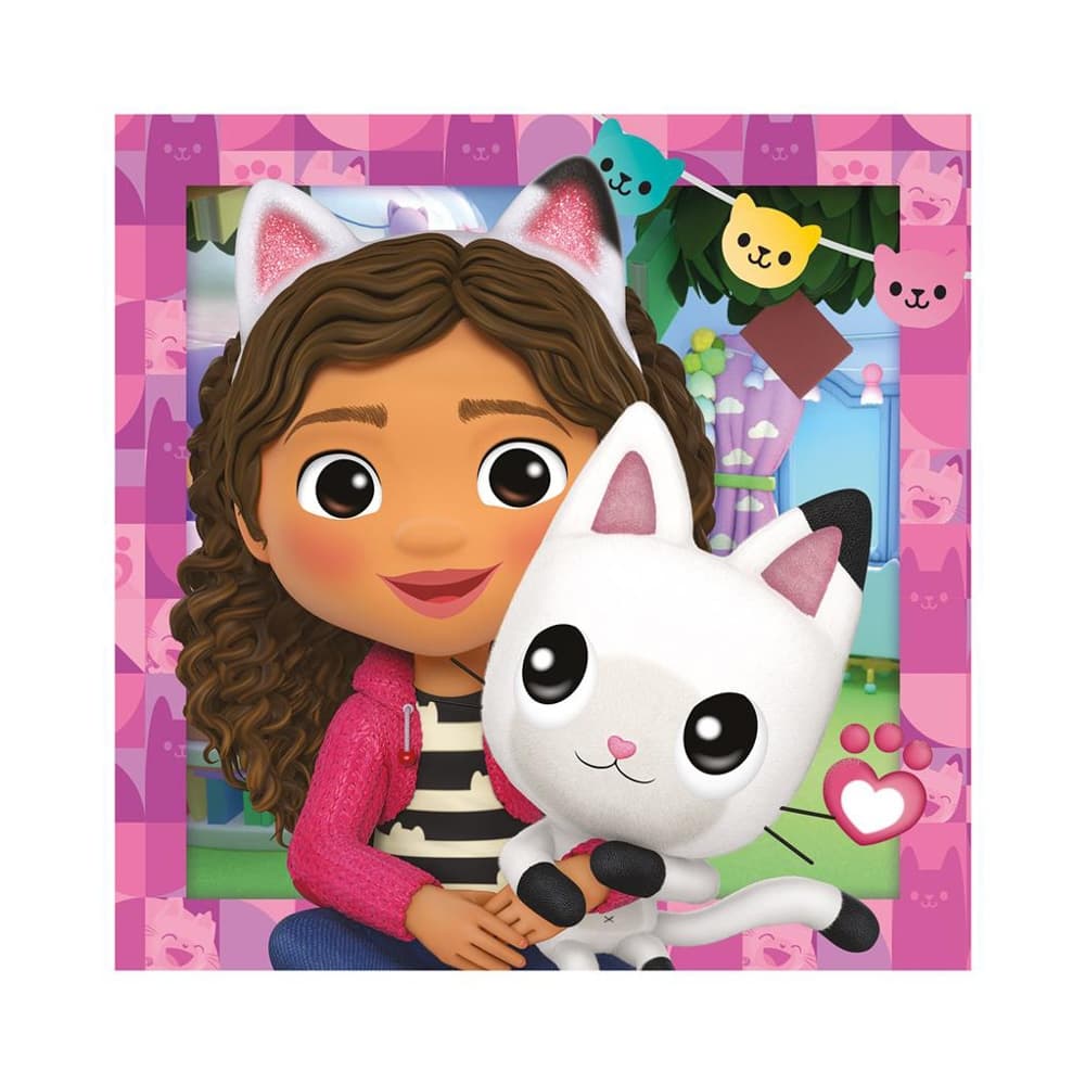 Puzzle 3x55 piese, Gabby si prietenii - DINO TOYS — miniatură