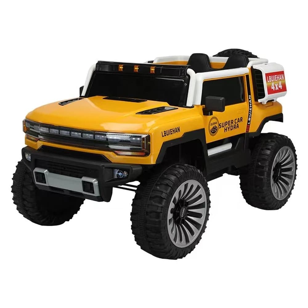 Jeep cu acumulator, 4 motoare, 12V, 7A — miniatură