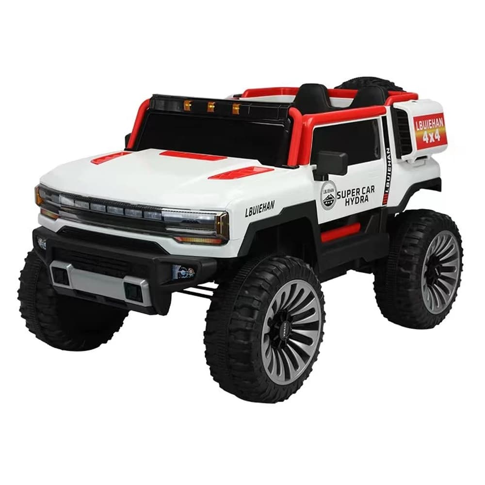 Jeep cu acumulator, 4 motoare, 12V, 7A — miniatură