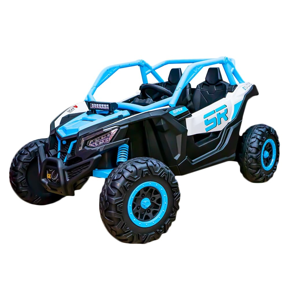 Buggy cu acumulator, 2 motoare, 12V, 7A — miniatură