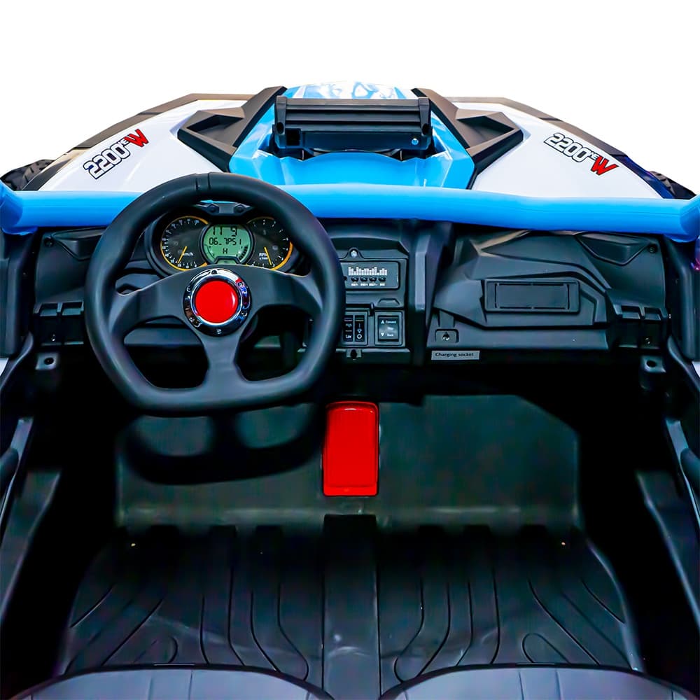 Buggy cu acumulator, 2 motoare, 12V, 7A — miniatură