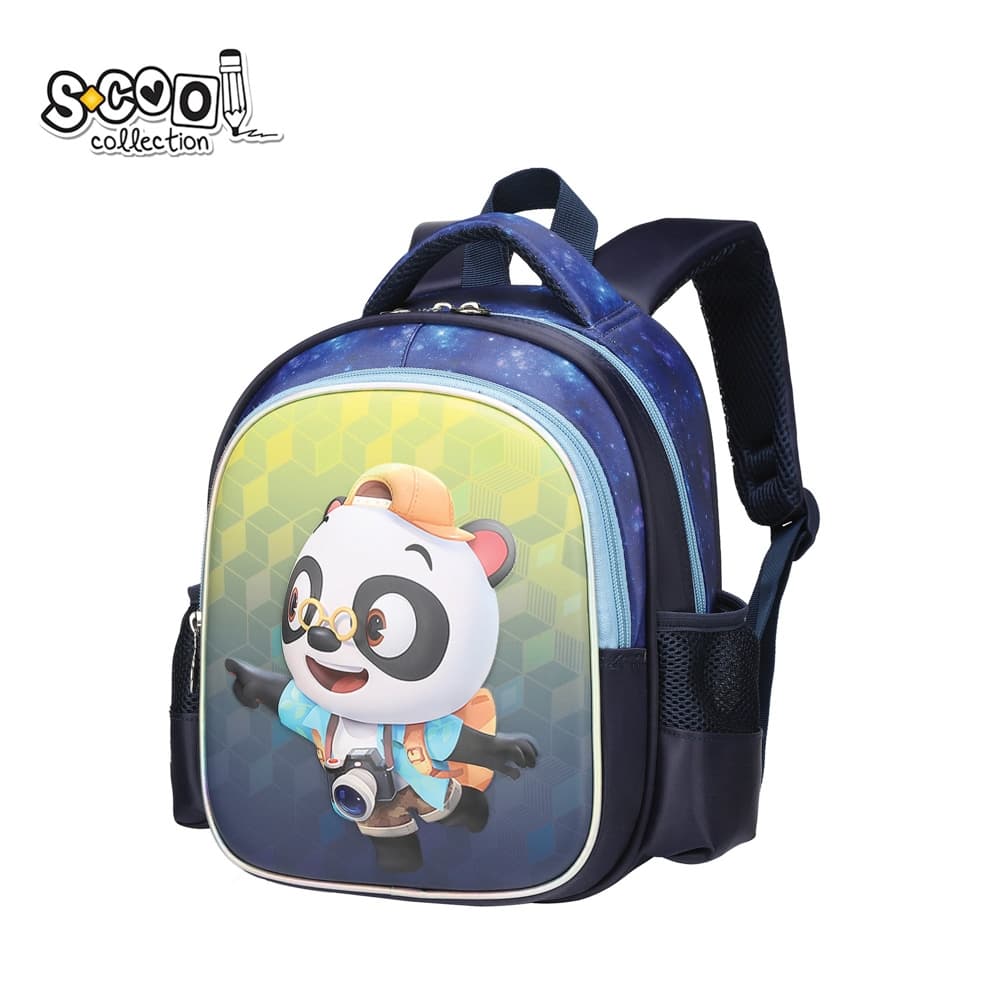 Ghiozdan gradinita 3D PANDA, 25x17x31 cm - S-COOL — miniatură
