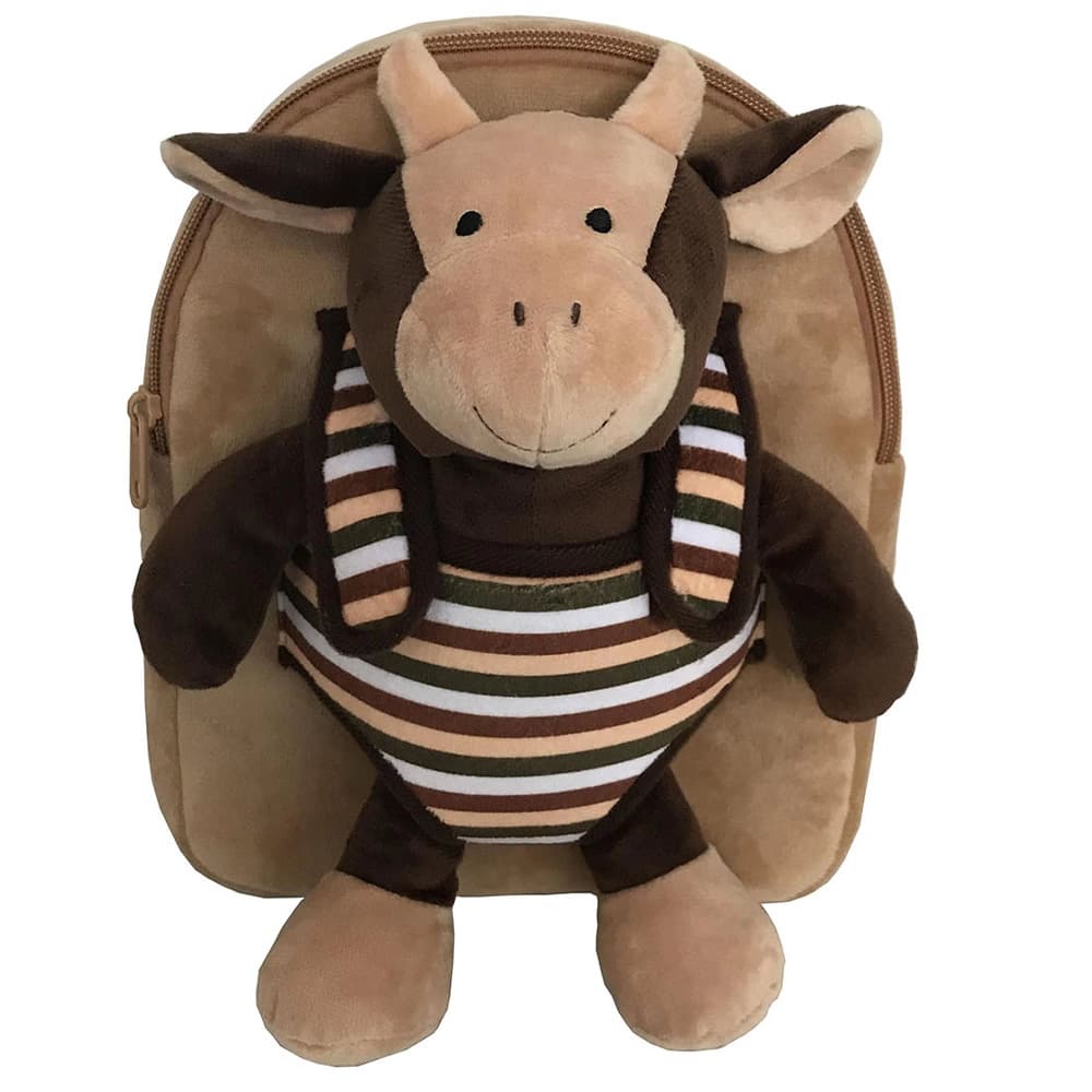 Ghiozdan gradinita BABY ANIMALS, COW, 23x8x28 cm - S-COOL — miniatură