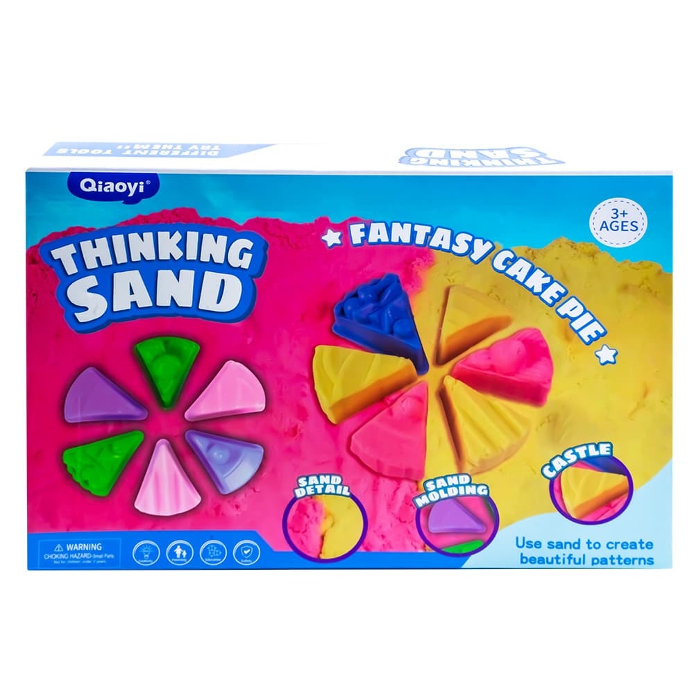 Nisip magic + accesorii, 1 kg, 2 culori/cutie — miniatură