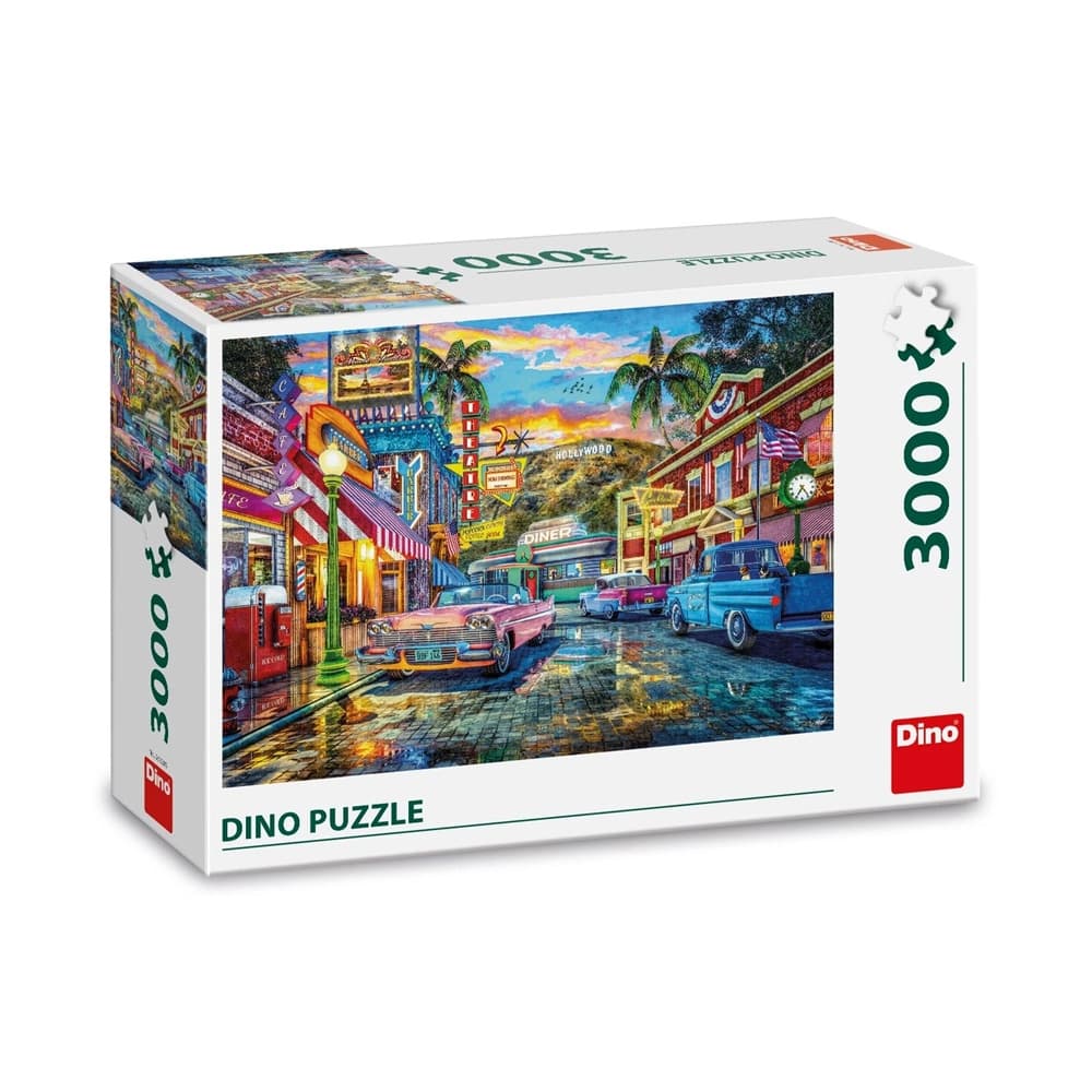 Puzzle 3000 piese, Hollywood - DINO TOYS — miniatură