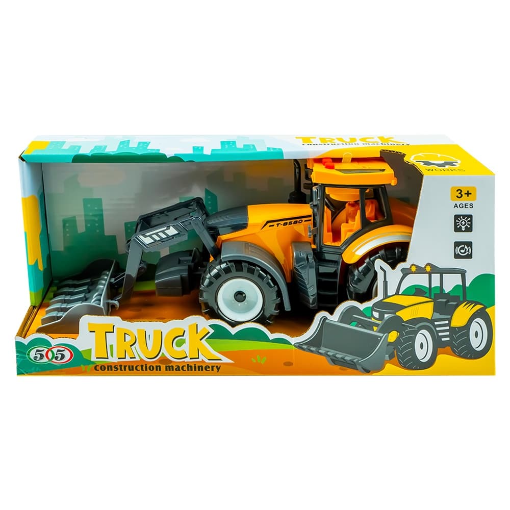 Tractor excavator — miniatură
