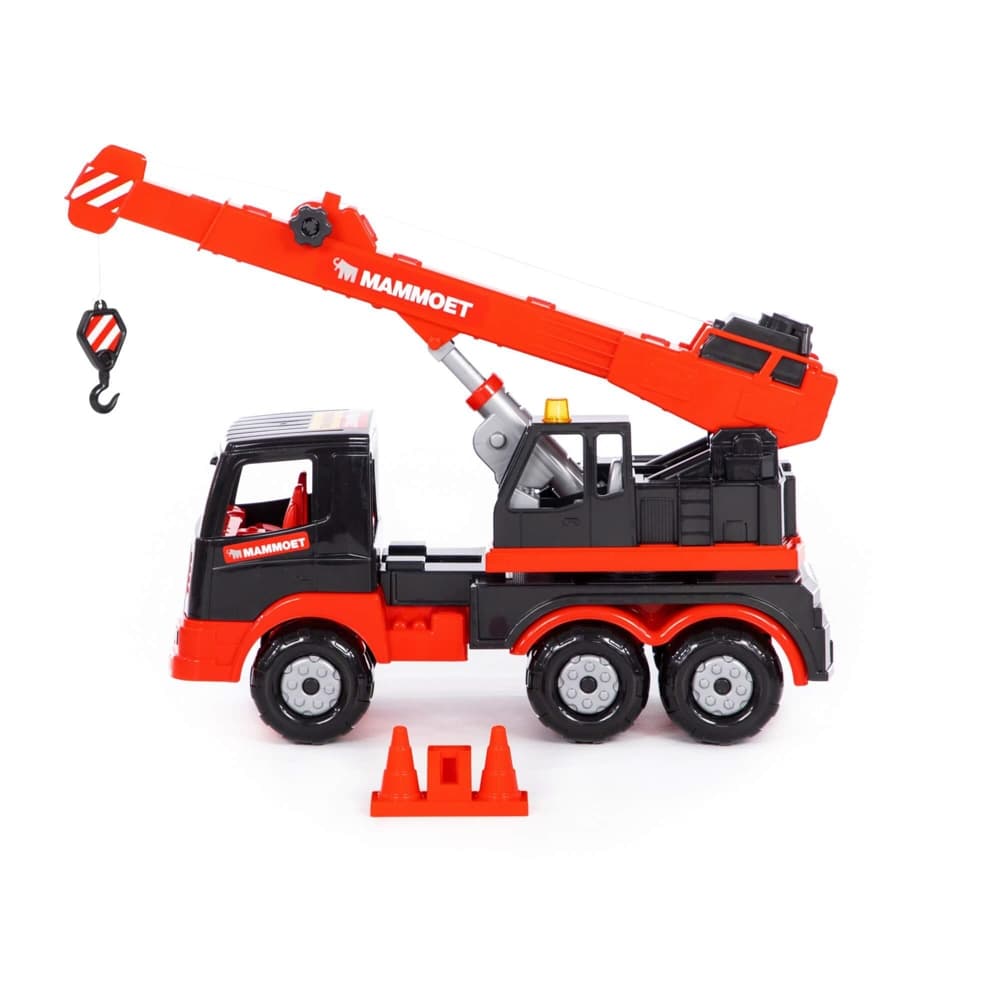 Camion cu macara - Mammoet, 43.5x16.5x24.8 cm, Polesie — miniatură