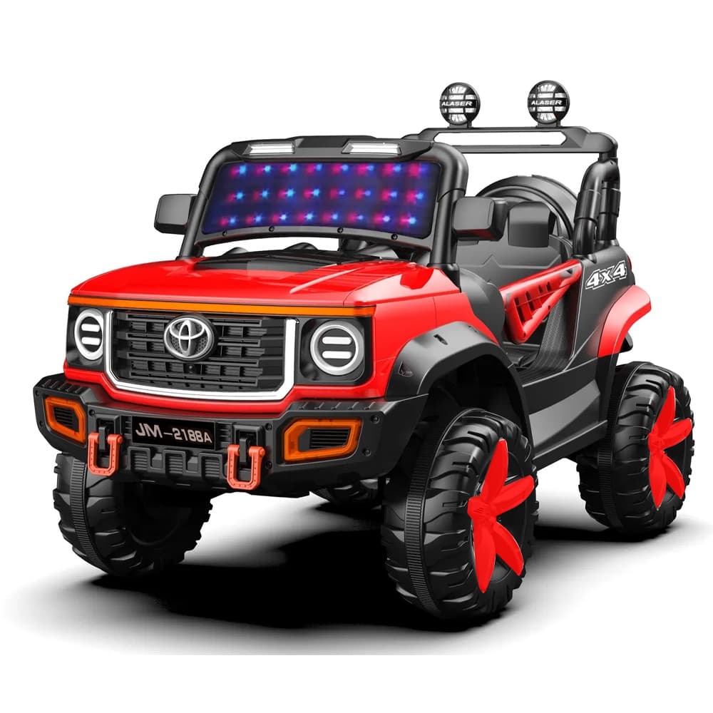 Jeep cu acumulator, 2 motoare, 12V
