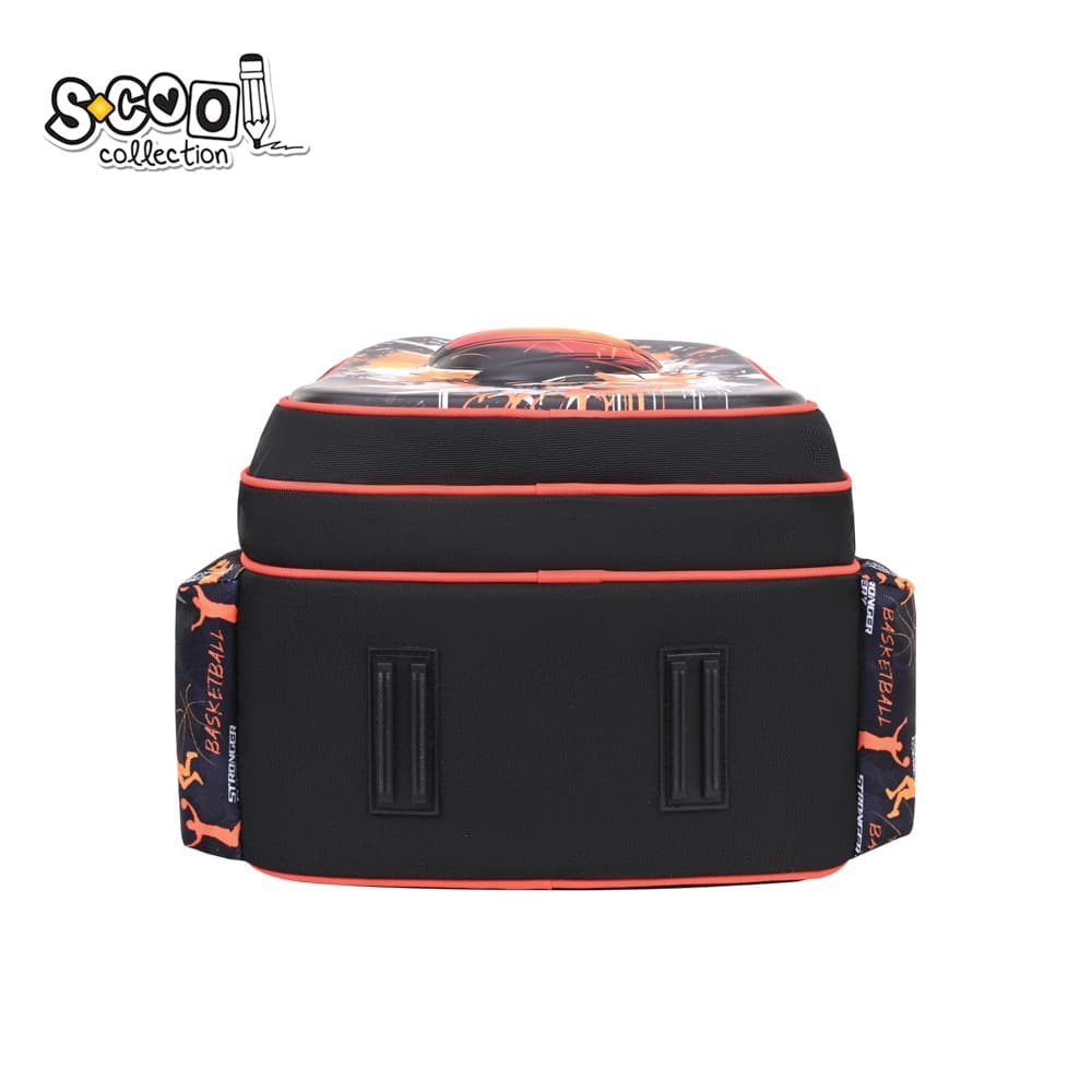 Ghiozdan 3D ergonomic, 43x30x22 cm, BASKETBALL - S-COOL — miniatură