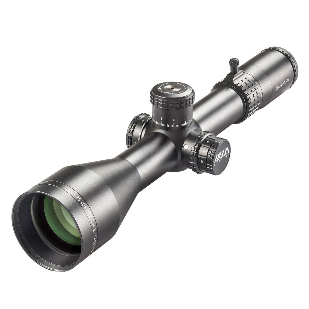 Lunetă de armă Delta Optical Stryker HD 4.5–30x56 FFP (LRD-1P)