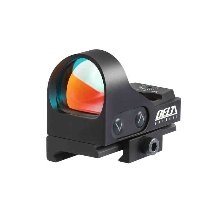 Delta Optical Minidot HD 26 dot sight, 6 MOA-s világítóponttal, Weaver sínnel