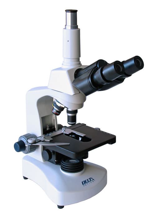Microscop Genetic cu mărire 40-1000x, cu cap trinocular