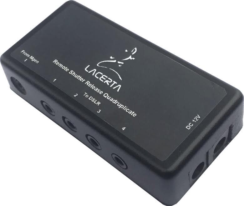 Expozíciós impulzusosztó 4db optocsatlakozós kimenettel