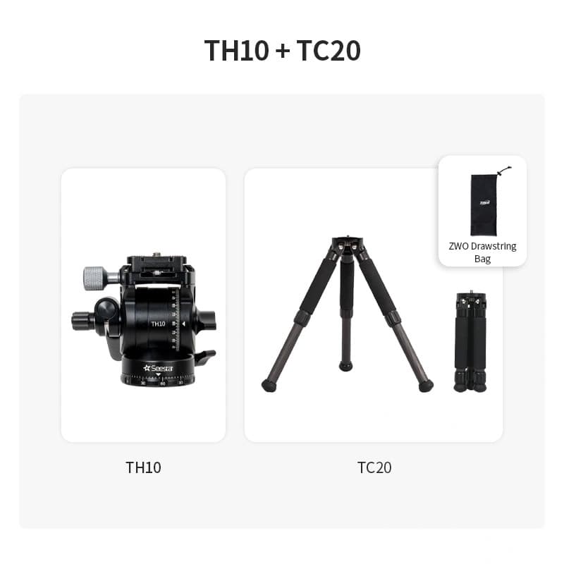 ZWO Seestar tripod szett TC20 + TH10