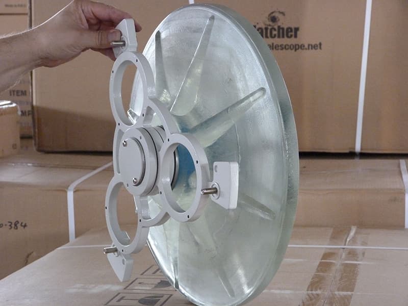 405/1800mm Pyrex paraboloid főtükör